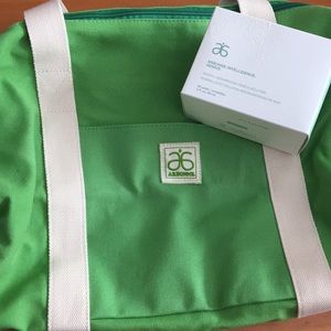Arbonne gym bag and Intelligence genius.